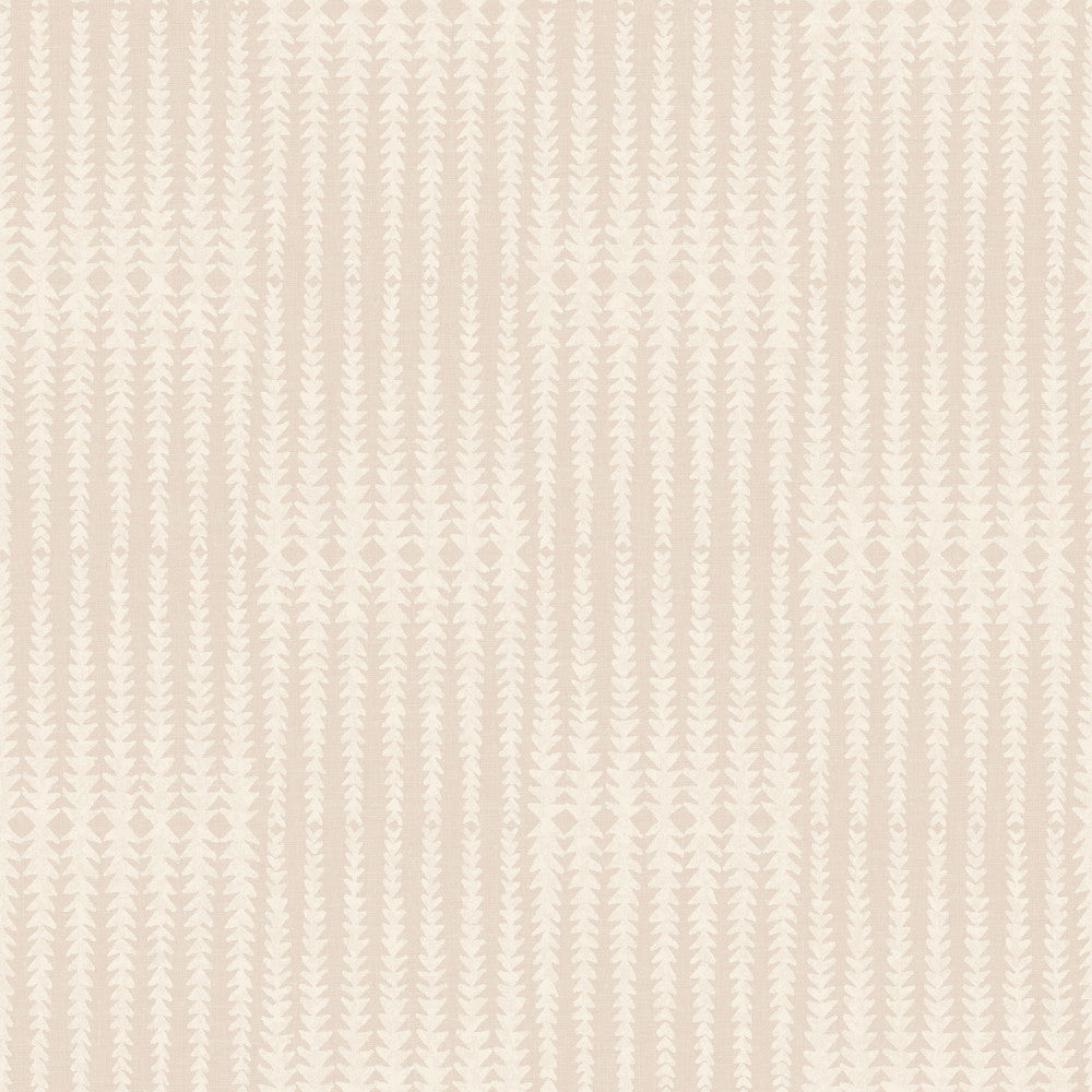 Vantage Point Pink Wallpaper by Magnolia Home Magnolia Home Artful Prints & Patterns Covers about 56.4 square feet 20.5-in by 33-ft long roll Prepasted 20.5 - Fabric Carolina -