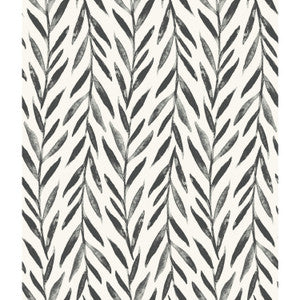 Willow Black Wallpaper by Magnolia Home