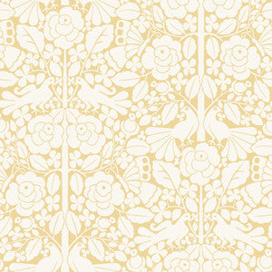 Fairy Tales Yellow Wallpaper by Magnolia Home