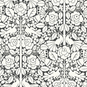 Fairy Tales Black Wallpaper by Magnolia Home