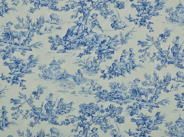 M Musee Blue Blue by Covington Fabric 100% COTTON Pakistan 50000+ Horizontal: 27 and Vertical: 25.25 54 - Fabric Carolina -