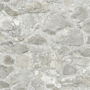 Field Stone Grey Wallpaper by York Wallcoverings