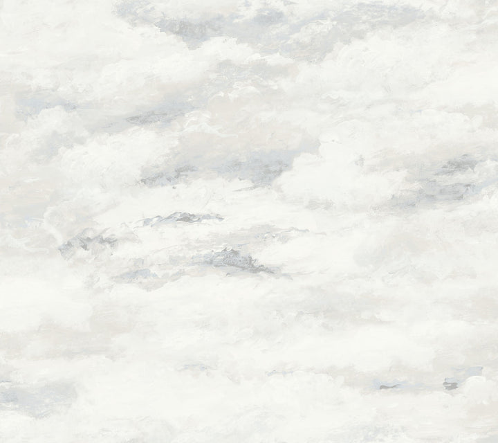 Plein Air Beige & Grey Wallpaper by York Wallcoverings Mediterranean Covers about 60.8 square feet 27-in by 27-ft long roll Prepasted 24 - Fabric Carolina -