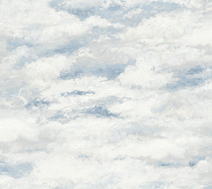 Plein Air Blue Wallpaper by York Wallcoverings