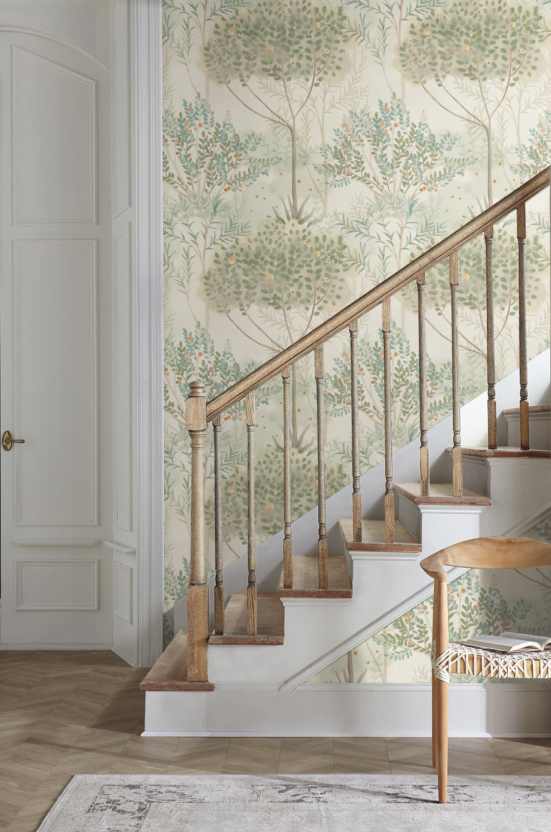 Orchard Beige Wallpaper by York Wallcoverings Designer