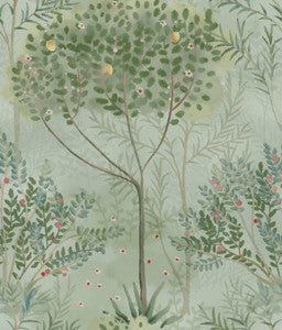 Orchard Green Wallpaper by York Wallcoverings