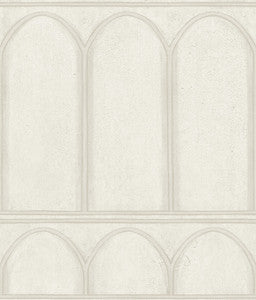 Arches Beige & Pearl Wallpaper by York Wallcoverings