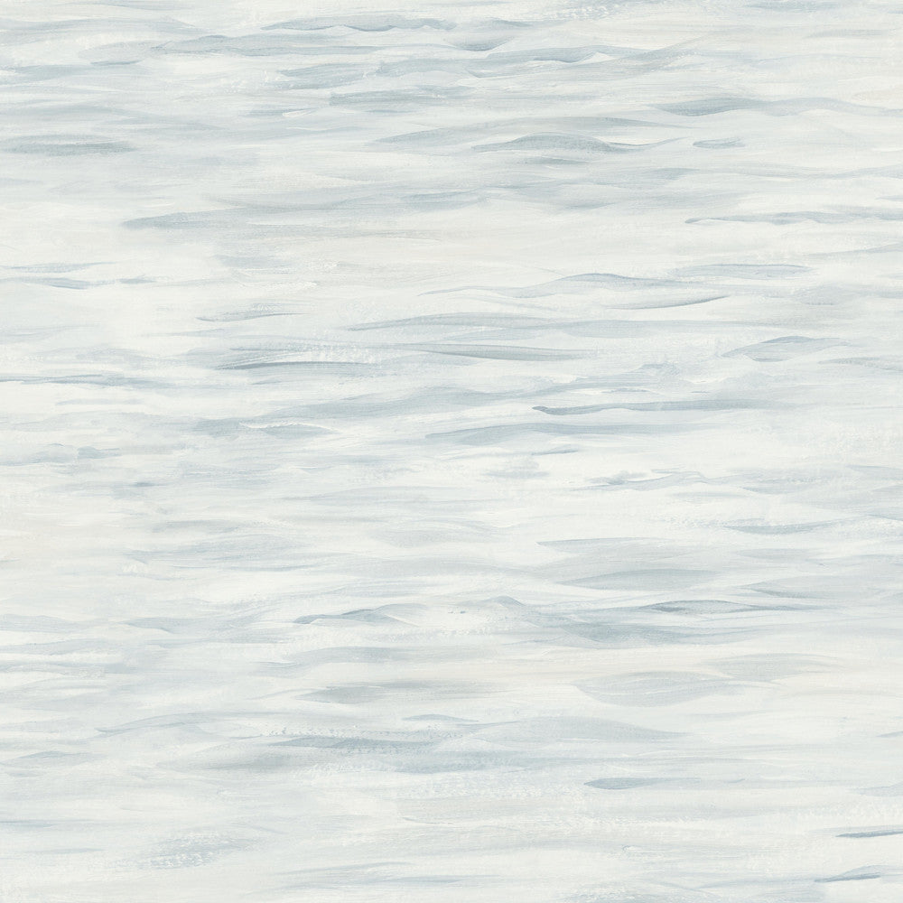 Ripples Grey Wallpaper by York Wallcoverings Mediterranean Covers about 56.4 square feet 20.5-in by 33-ft long roll Prepasted 20.5 - Fabric Carolina -
