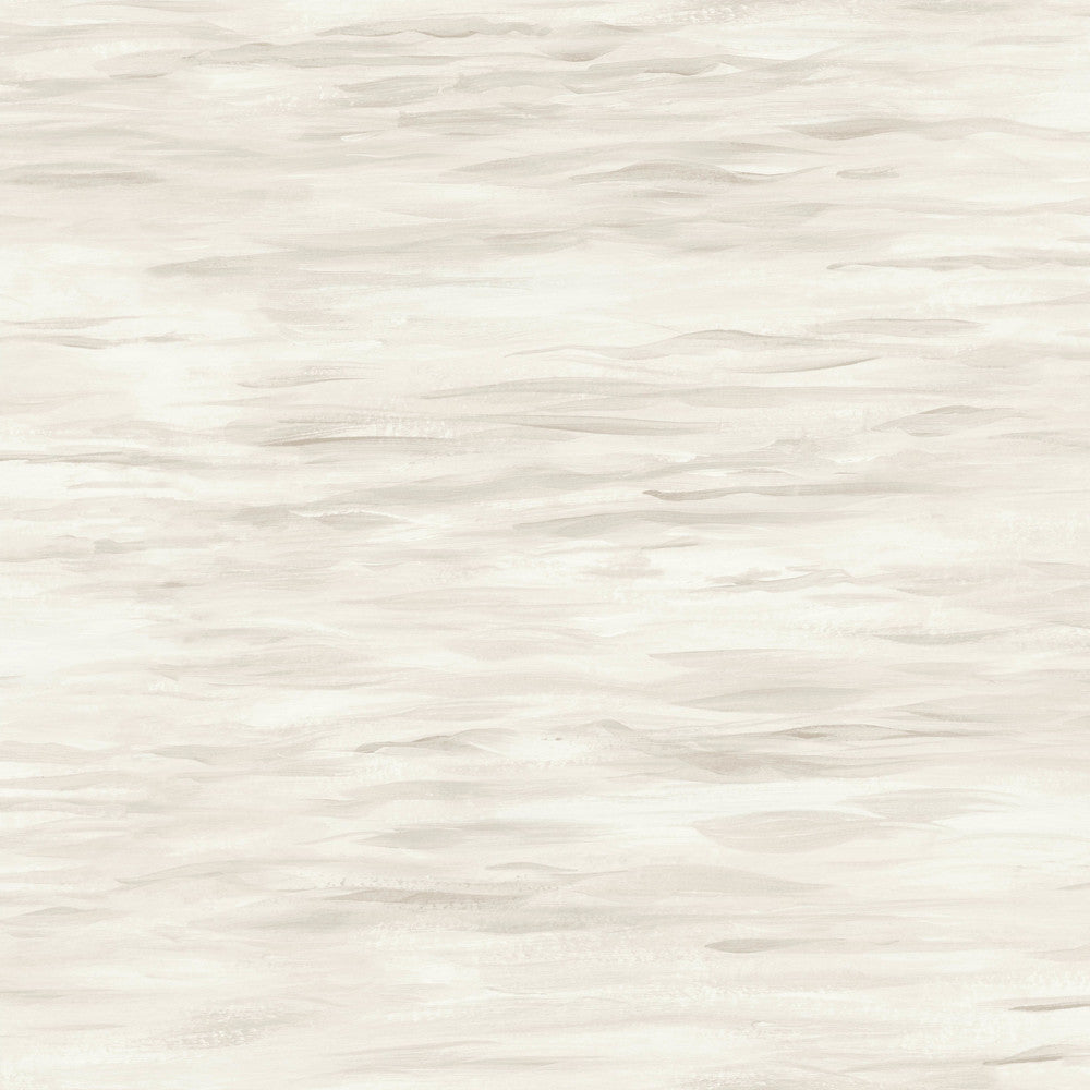 Ripples Neutral Wallpaper by York Wallcoverings Mediterranean Covers about 56.4 square feet 20.5-in by 33-ft long roll Prepasted 20.5 - Fabric Carolina -
