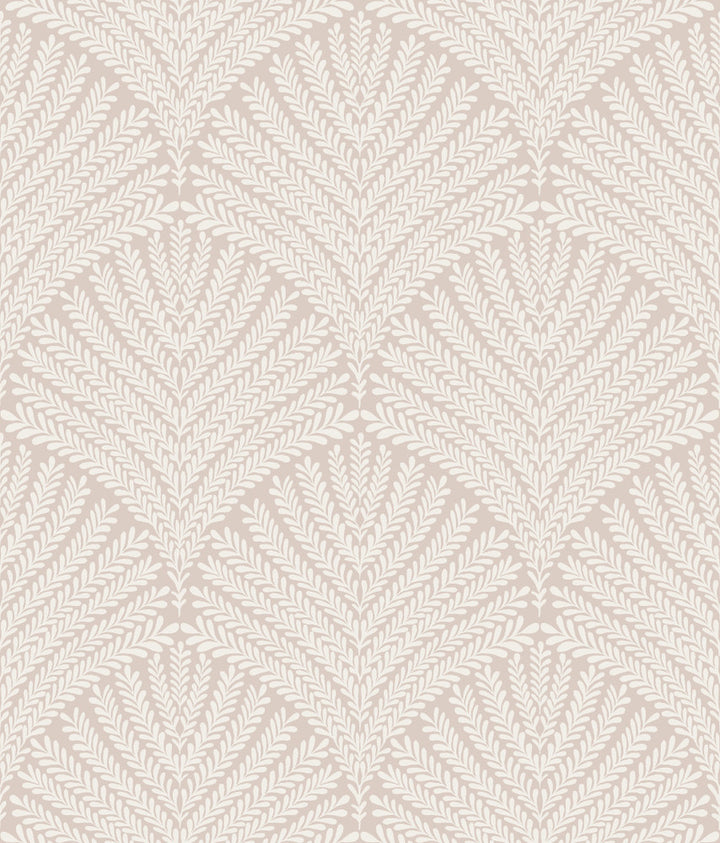 Beachcomber Light Pink & Cream Wallpaper by York Wallcoverings Mediterranean Covers about 56.4 square feet 20.5-in by 33-ft long roll Prepasted 24 - Fabric Carolina -