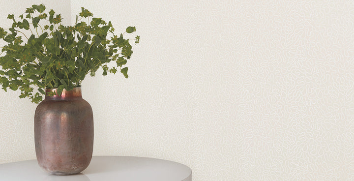 Effervesce Tan Wallpaper by York Wallcoverings Designer
