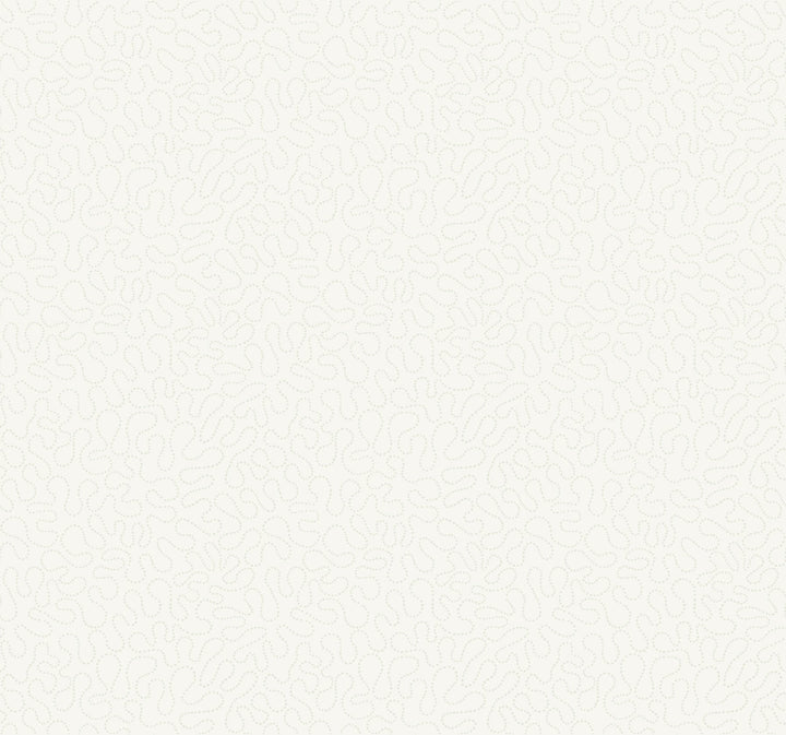 Effervesce White Wallpaper by York Wallcoverings Designer