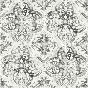 Quartet White & Black Wallpaper by Inspired by Color