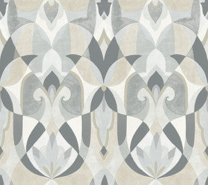 Malta Neutral Wallpaper by York Wallcoverings