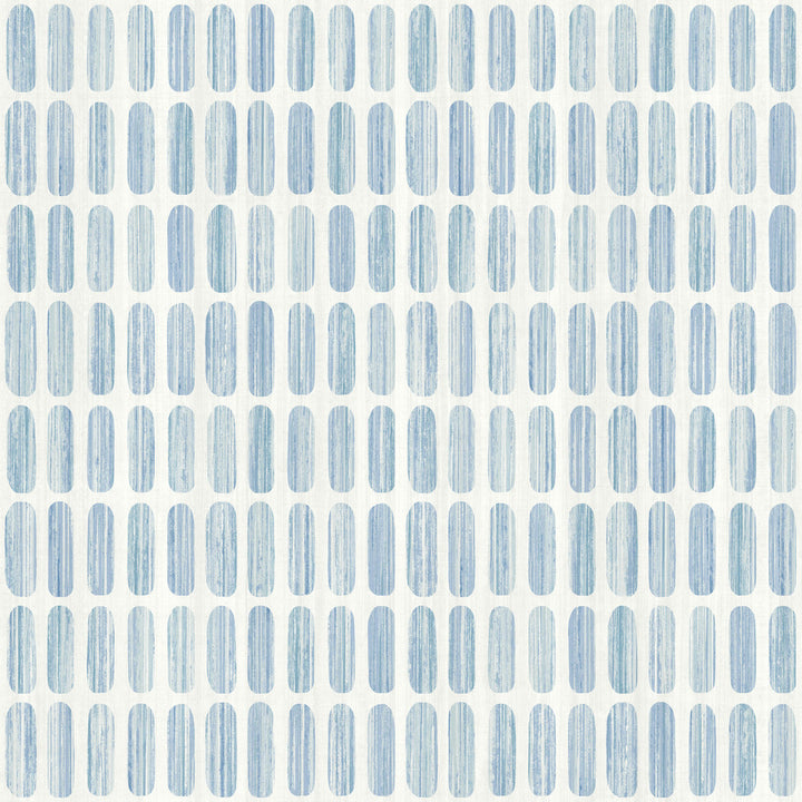 Petite Pergola Blue Wallpaper by York Wallcoverings Mediterranean Covers about 56.4 square feet 20.5-in by 33-ft long roll Prepasted 20.5 - Fabric Carolina -