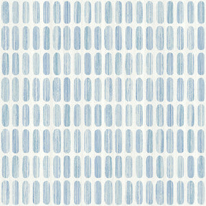 Petite Pergola Blue Wallpaper by York Wallcoverings