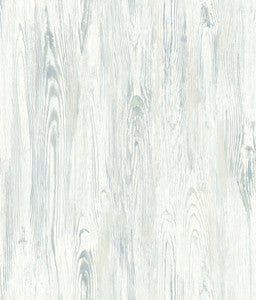 Rusticano White & Blue Wallpaper by Inspired by Color