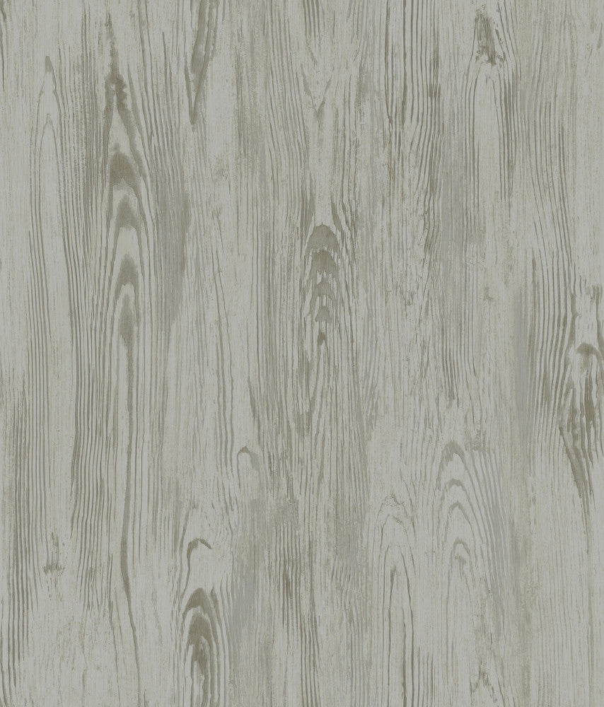 Rusticano Grey Wallpaper by Inspired by Color Black & White, III Covers about 56.4 square feet 20.5-in by 33-ft long roll Prepasted 24 - Fabric Carolina -