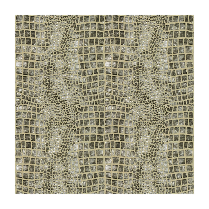 Mock Croc Gargoyle by Kravet Couture Fabric MODERN LUXE II LINEN - 84%;VISCOSE - 16% Italy HEAVY Horizontal: 11 and Vertical: 13 53 - Fabric Carolina -