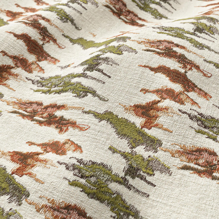 MOMBASA 28J9161 by JF Designer Fabric TRIBUTE 100% Polyester India  Horizontal: 13 and Vertical: 9.5 55  - Swanky Fabrics -