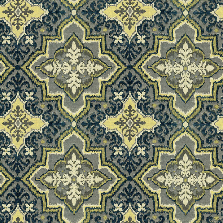 Monarch 5009 Old Gold by ABBEYSHEA Fabric 100% Polyester CN 25,000 Double Rubs (Wyzenbeek) </p><p>Repeat: Horizontal: 27 in. (68.58 cm) up the roll and Vertical: 14.7 in. (37.338 cm) across the roll 56 in. (142 cm) - Fabric Carolina -