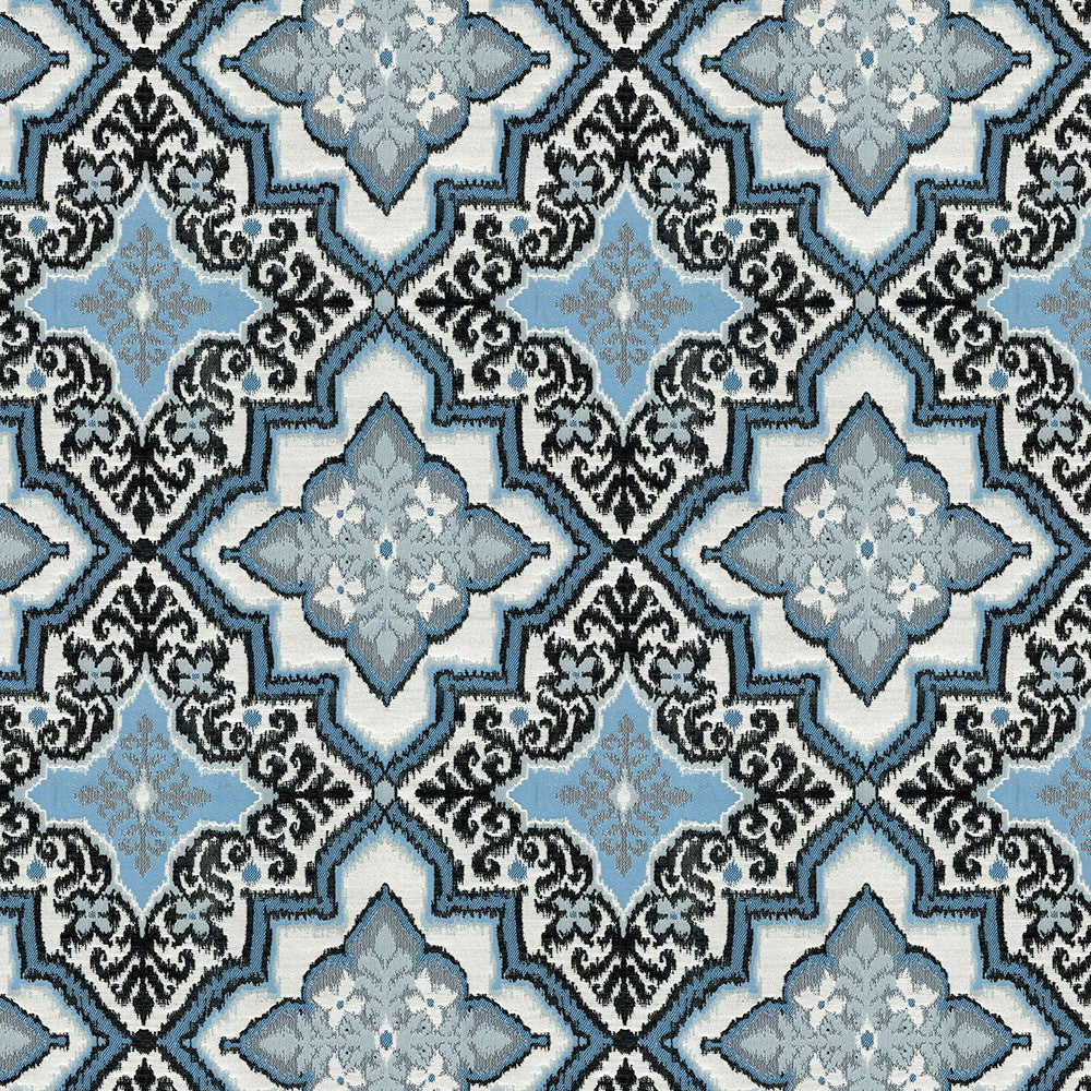 Crompton 7003 Ocean Wave by ABBEYSHEA Fabric N/A 100% Polyester China 27,000 Double Rubs </p><p>Repeat: Horizontal: 0.9" (2.2 cm) Across the Roll and Vertical: 0.8" (2.0 cm) Up the Roll 57" (144 cm) - Fabric Carolina -