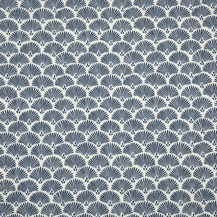 Moncheri 1 Indigo by Stout Fabric Stout Fabric Moncheri 1 IndigoFabric COMFORTABLE LIVING HAZE/NAVY 100%COT SPAIN </p><p>Repeat: H: 6.750, V: 6.750 54 in - Fabric Carolina -