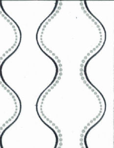 Moncetto Allure by Norbar Fabric PRISM SEAVIEW 85% POLYESTER - 8% VISCOSE INDIA 6 1/4"H 55 - Fabric Carolina -