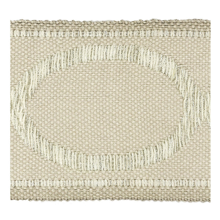 Monogram 6 Putty by Stout Trim Stout Trim Monogram 6 PuttyTrim MOONDUST TRIM CHINA </p><p>Repeat: H: 0.000, V: 0.000 3 in - Fabric Carolina -