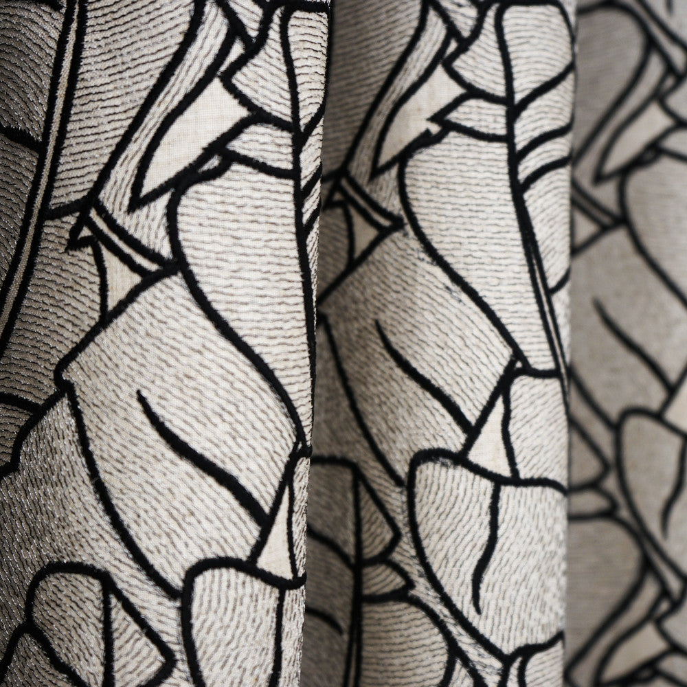 Monstera 99Sj101 by JF Fabric JF Studio 60% Viscose, 40% Linen India Horizontal: 9 and Vertical: 7.625 55 - Fabric Carolina -