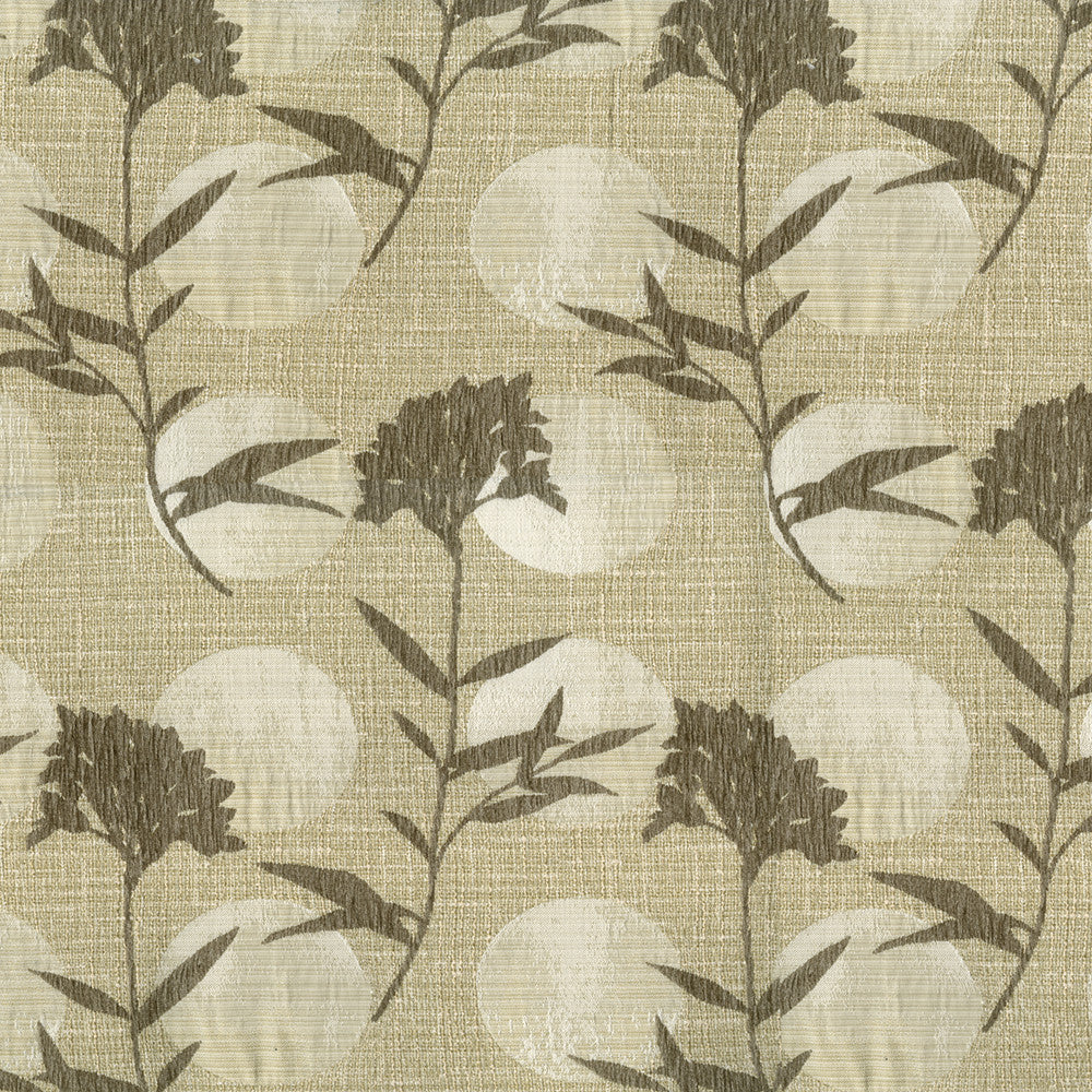Crescent 602 Limestone by ABBEYSHEA Fabric 69% Polyester
31% Cotton CN 25,000 Double Rubs (Wyzenbeek) </p><p>Repeat: Horizontal: 11 in. (28 cm) up the roll and Vertical: 14.3 in. (36 cm) across the roll 57 in. (145 cm) - Fabric Carolina -