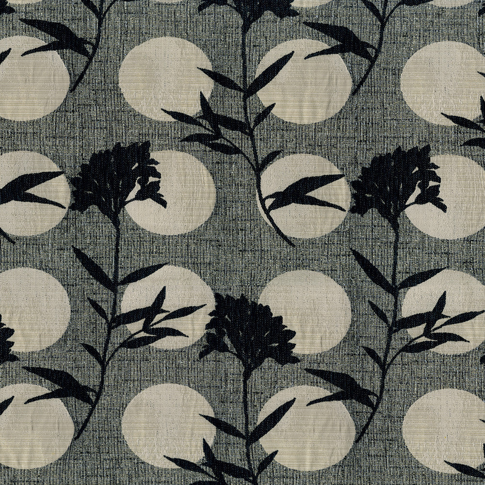 Crescent 92 Panda by ABBEYSHEA Designer Fabric 69% Polyester
31% Cotton CN 25,000 Double Rubs (Wyzenbeek) </p><p>Repeat: Horizontal: 11 in. (28 cm) up the roll and Vertical: 14.3 in. (36 cm) across the roll 57 in. (145 cm) - Swanky Fabrics -
