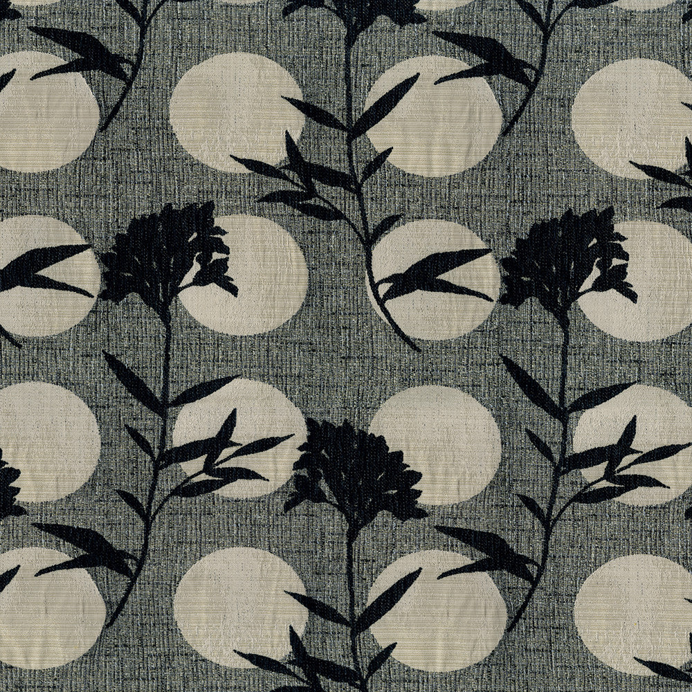 Crescent 92 Panda by ABBEYSHEA Fabric 69% Polyester
31% Cotton CN 25,000 Double Rubs (Wyzenbeek) </p><p>Repeat: Horizontal: 11 in. (28 cm) up the roll and Vertical: 14.3 in. (36 cm) across the roll 57 in. (145 cm) - Fabric Carolina -