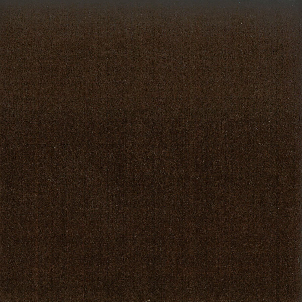 Moore 24 Walnut by Stout Designer Fabric TIMELESS VELVETS 82%POL 18%COT SOUTH KOREA FLAME RETARDANT-U.F.A.C. CLASS 1 CATB 117-2013 WYZENBEEK 20 000 DOUBLE RUB WEAR TEST (HEAVY DUTY) Horizontal: 0 and Vertical: 0 54.75 in - Swanky Fabrics -