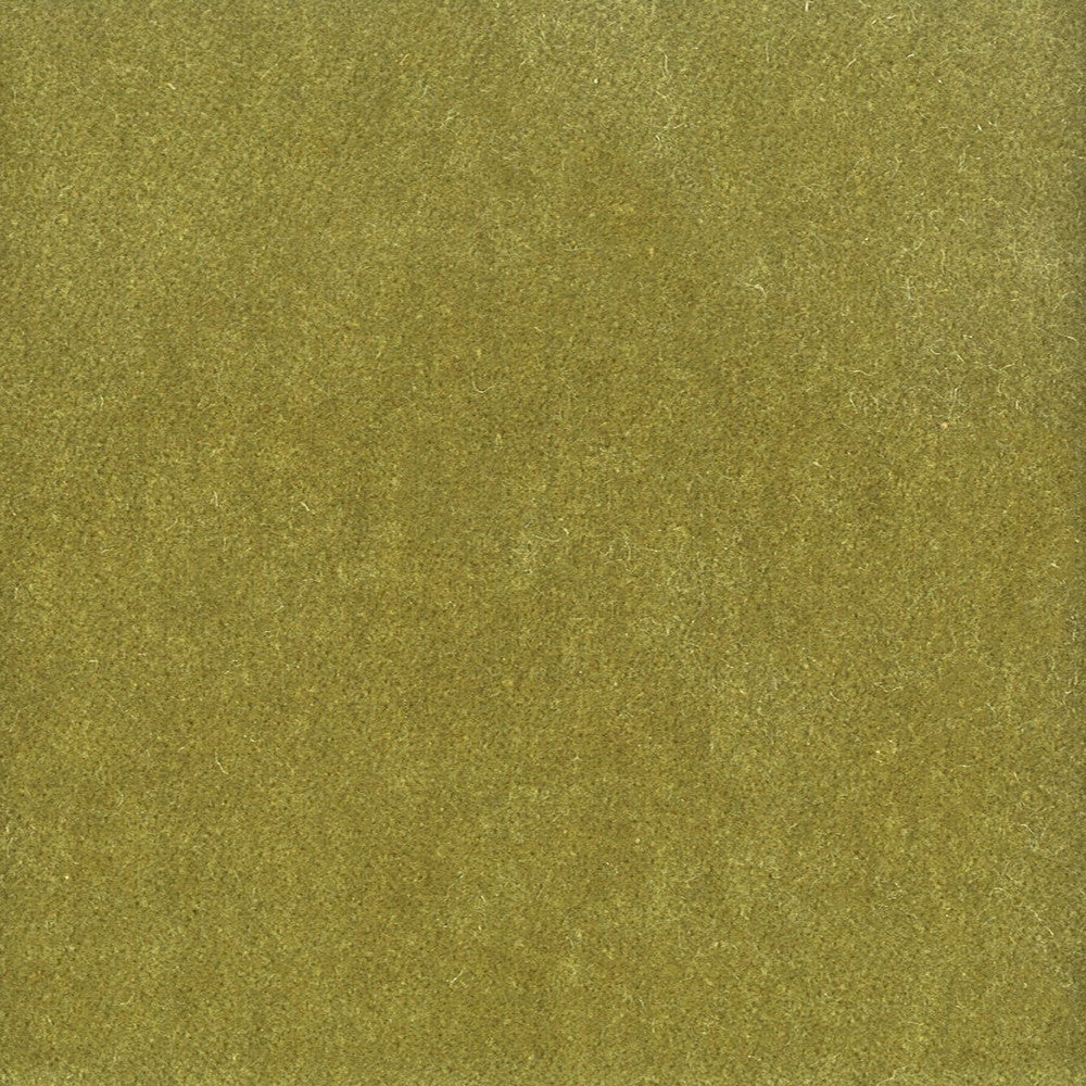 Moore 42 Avocado by Stout Designer Fabric TIMELESS VELVETS 82%POL 18%COT SOUTH KOREA FLAME RETARDANT-U.F.A.C. CLASS 1 CATB 117-2013 WYZENBEEK 20 000 DOUBLE RUB WEAR TEST (HEAVY DUTY) Horizontal: 0 and Vertical: 0 54.75 in - Swanky Fabrics -
