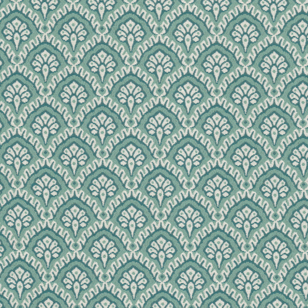 Morale 3 Aqua by Stout Fabric Stout Fabric Morale 3 AquaFabric GREAT IMPRESSIONS BLUE/SPA 79%COT 21%POL USA </p><p>Repeat: H: 3.500, V: 3.750 55 in - Fabric Carolina -