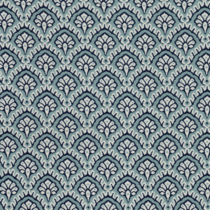 Morale 7 Breeze by Stout Fabric Stout Fabric Morale 7 BreezeFabric GREAT IMPRESSIONS BLUE/SPA 79%COT 21%POL USA </p><p>Repeat: H: 3.500, V: 3.750 55 in - Fabric Carolina -