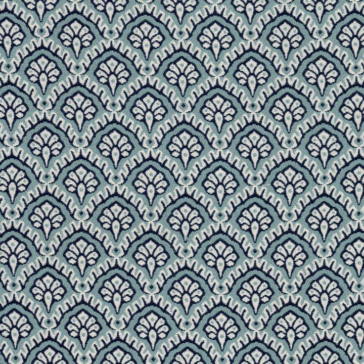 Morale 7 Breeze by Stout Fabric Stout Fabric Morale 7 BreezeFabric GREAT IMPRESSIONS BLUE/SPA 79%COT 21%POL USA </p><p>Repeat: H: 3.500, V: 3.750 55 in - Fabric Carolina -
