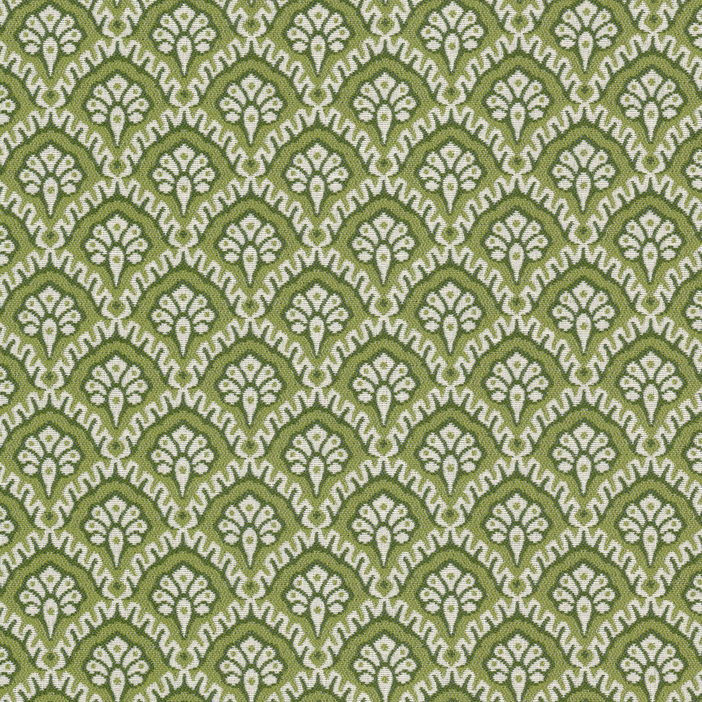 Morale 8 Apple by Stout Fabric Stout Fabric Morale 8 AppleFabric GREAT IMPRESSIONS GREEN/SPICE/NATURALS 79%COT 21%POL USA </p><p>Repeat: H: 3.500, V: 3.750 55 in - Fabric Carolina -