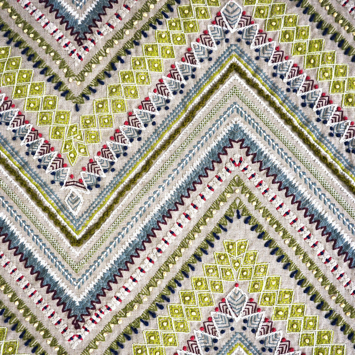 Morella 75Sj101 by JF Fabric JF Studio 41% Linen, 30% Polyester, 29% Cotton India Horizontal: 16.5 and Vertical: 14.875 54 - Fabric Carolina -