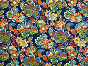 Morley Indigo 593 by Norbar Fabric PRISM CARNIVAL 100% COTTON PAKISTAN 27,000 WYZENBEEK 24 3/4"V 27 1/8"H 54 - Fabric Carolina -
