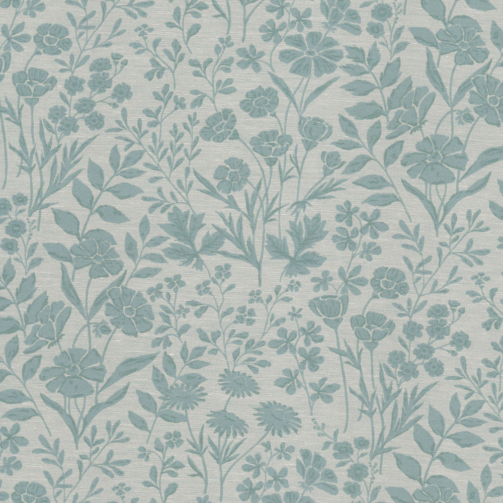 Mozart 1 Lagoon by Stout Fabric Stout Fabric Mozart 1 LagoonFabric Color My Window Seacrest/Azure 50%Svi 36%Lin 14%Pol India </p><p>Repeat: H: 26.125, V: 0 55 in - Fabric Carolina -