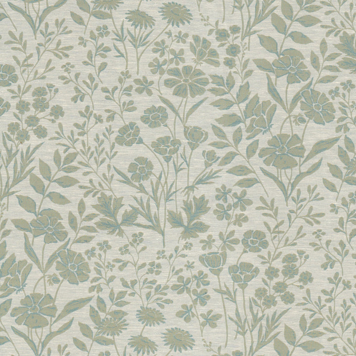 Mozart 2 Seaglass by Stout Fabric Stout Fabric Mozart 2 SeaglassFabric Color My Window Seacrest/Azure 50%Svi 36%Lin 14%Pol India </p><p>Repeat: H: 26.125, V: 0 55 in - Fabric Carolina -