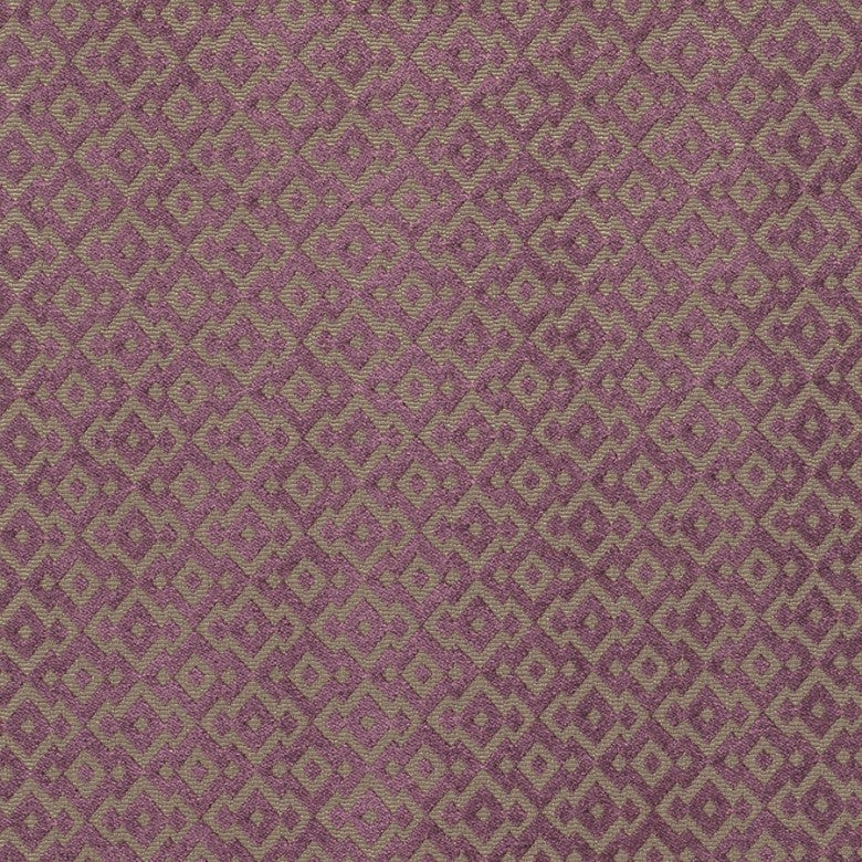 Menara # 03 Amethyst by Maxwell Fabric STUDIO-MARRAKESH 45% COTTON 44% VISCOSE
11% POLYESTER INDIA </p><p>Repeat: Horizontal: H-1.4 and Vertical: V-1.3 54.6" - Fabric Carolina -
