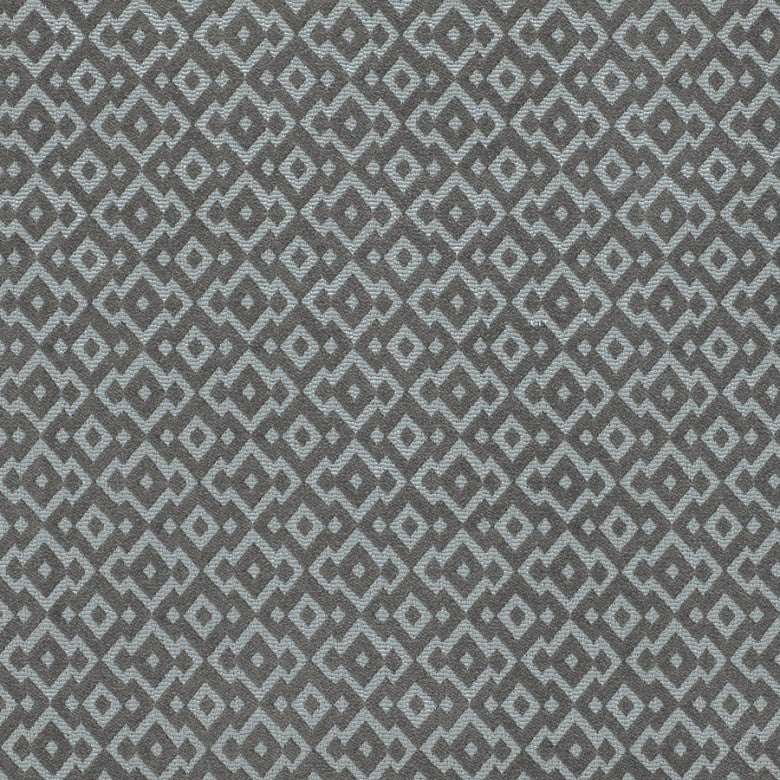 Menara # 107 Smoke by Maxwell Fabric STUDIO-MARRAKESH 45% COTTON/44% VISCOSE
11% POLYESTER INDIA See sample </p><p>Repeat: Horizontal: 1.4" and Vertical: 1.3" 54.6" - Fabric Carolina -