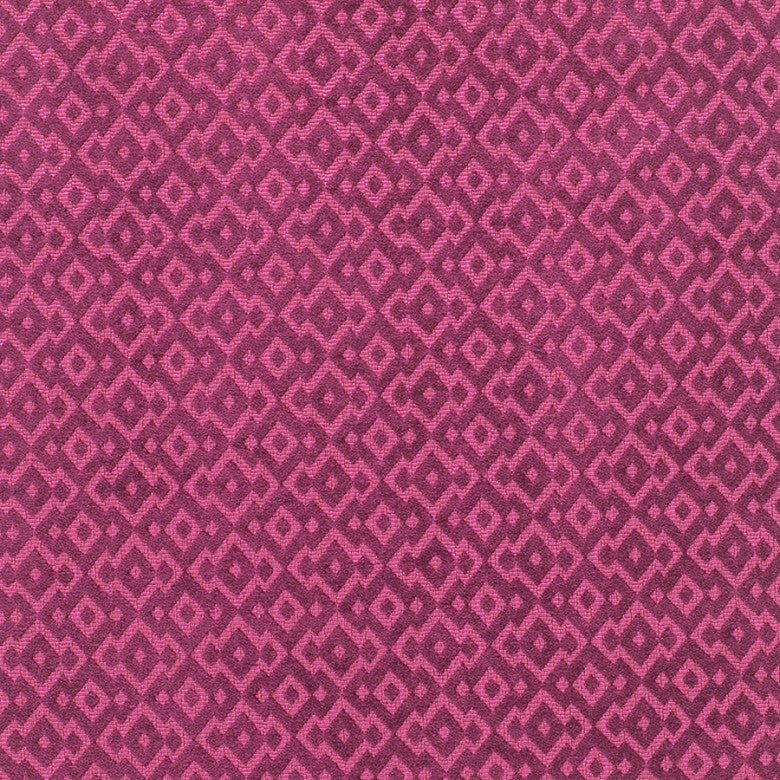 Menara # 202 Cerise by Maxwell Fabric STUDIO-MARRAKESH 45% COTTON/44% VISCOSE
11% POLYESTER INDIA See sample </p><p>Repeat: Horizontal: 1.4" and Vertical: 1.3" 54.6" - Fabric Carolina -