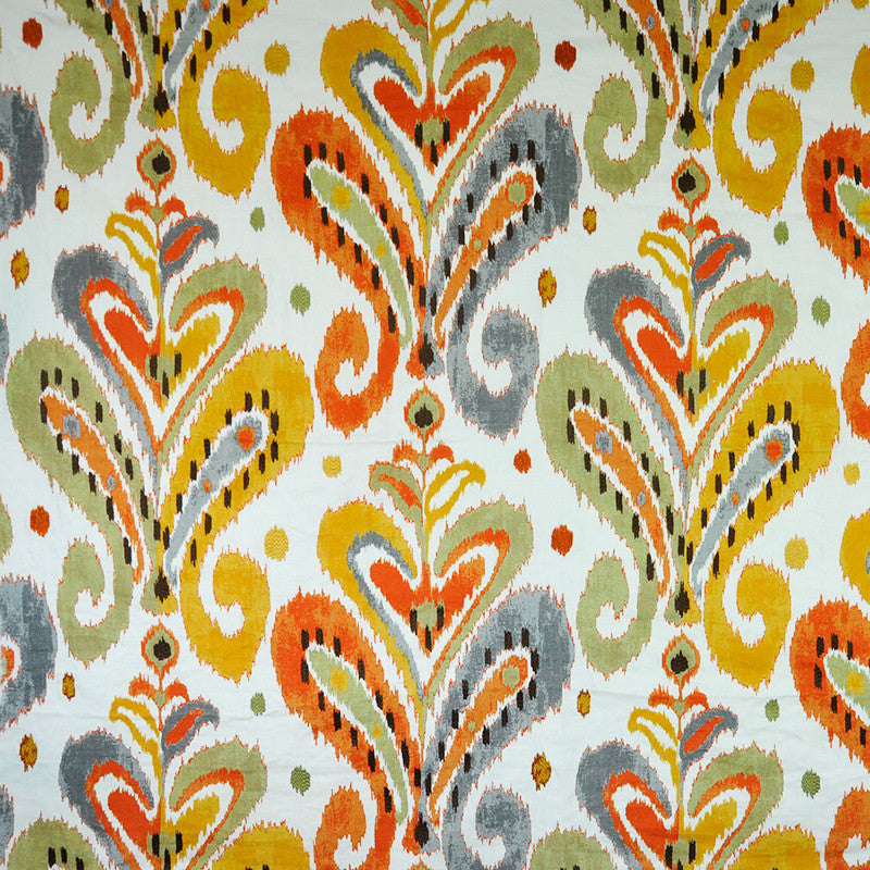 Martinique # 10 Macedonia by Maxwell Fabric TELAFINA SEASON VIII 100% LINEN INDIA See sample </p><p>Repeat: Horizontal: 24.6" and Vertical: 23" 55"EMB50.8 - Fabric Carolina -