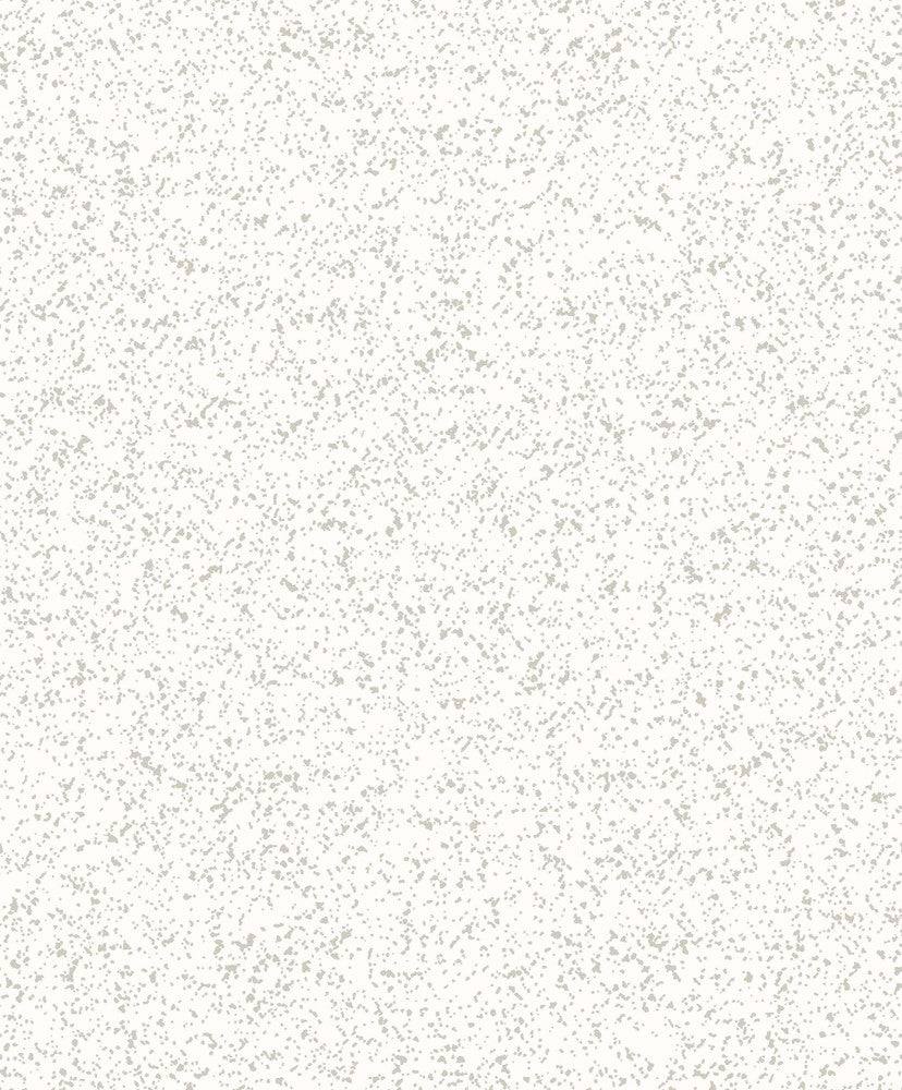 White & Silver Sprinkle Wallpaper by Antonina Vella Antonina Vella Mixed Metals Covers about 57.2 square feet 20.8-in by 33-ft long roll Unpasted 25 - Fabric Carolina -