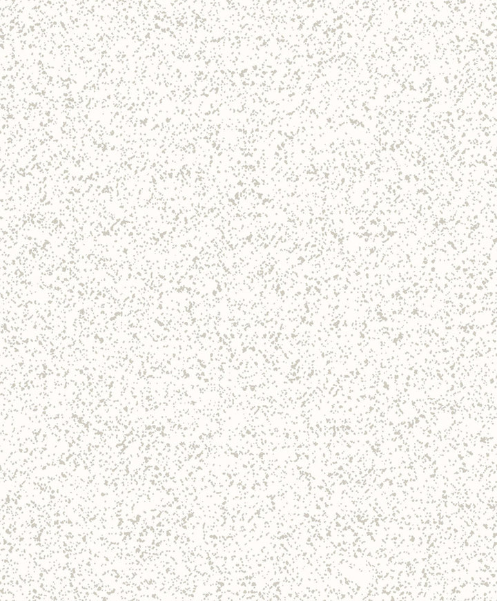 White & Silver Sprinkle Wallpaper by Antonina Vella Antonina Vella Mixed Metals Covers about 57.2 square feet 20.8-in by 33-ft long roll Unpasted 25 - Fabric Carolina -