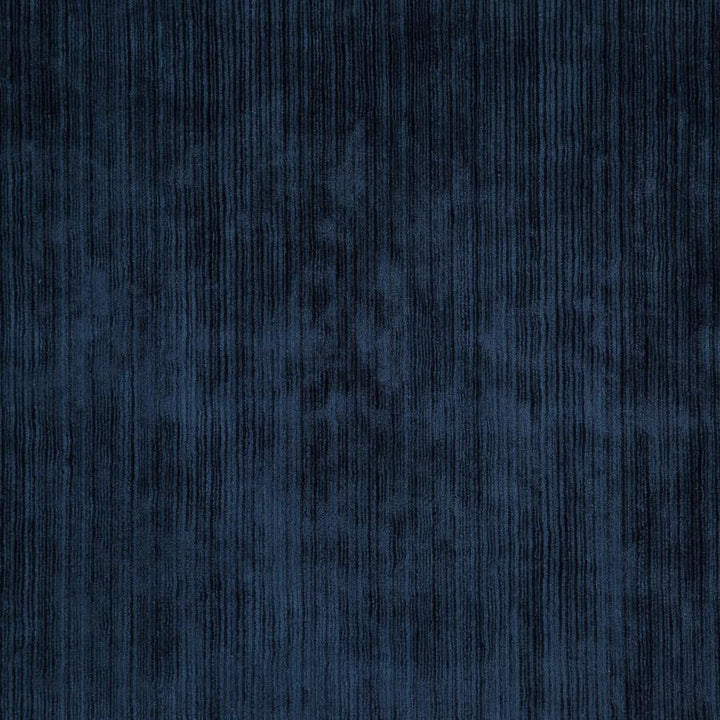 Maserati # 627 Navy by Maxwell Designer Fabric Classic Velvets 45% VISCOSE/37% COTTON 18% POLYESTER INDIA H-7" 56.25" - Swanky Fabrics -